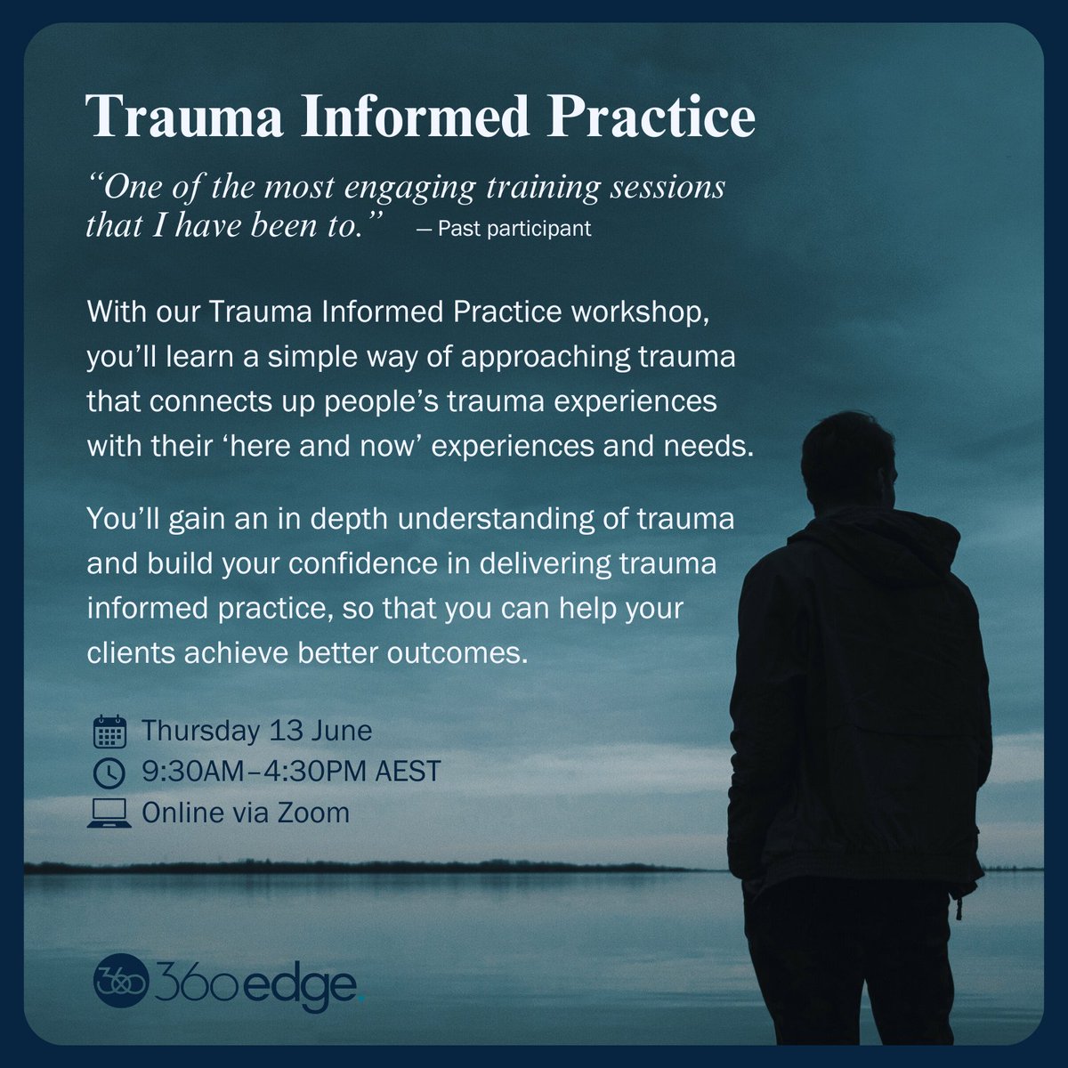 With many people in AOD treatment who have experienced trauma, AOD workers need to be equipped to deliver effective trauma informed care. Join Dr Richard Cash to learn how to deliver AOD treatment in a trauma informed way. Book here: bit.ly/49o0cRn