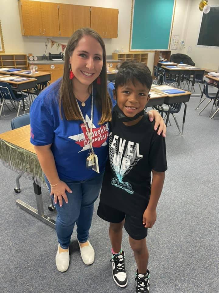 Shoutout to @ms_tronconi for her heartfelt dedication & passion for teaching! Both of my sons loved being in your class! You helped  @sowe_jeremiah transition into a new school & helped Jackson conquer his fear about not passing his 1st STAAR. 💙#itsaslaughterthing #WeAreMcKinney