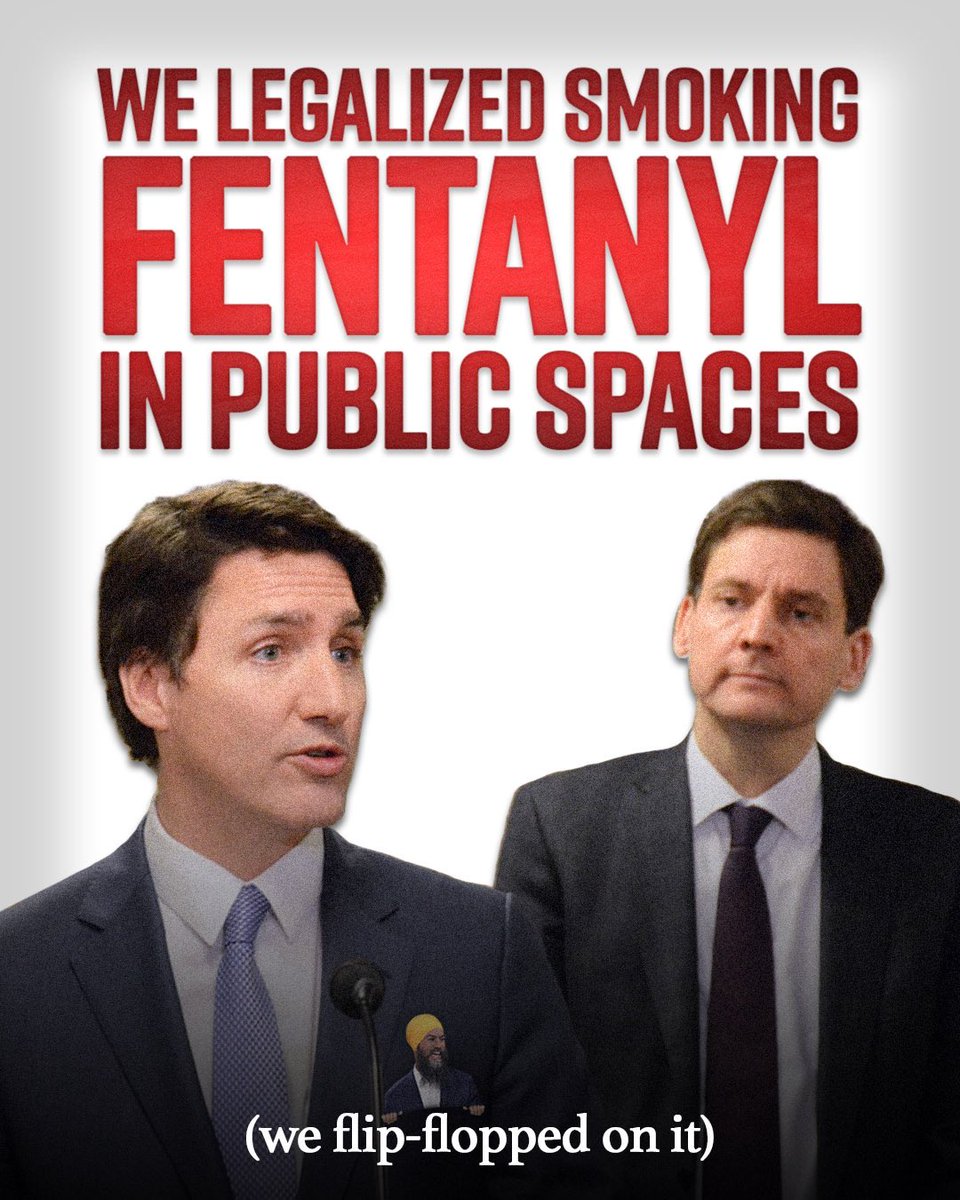 Trudeau, Singh & the BC NDP legalized using hard drugs in parks & hospitals, and then all flip-flopped when they lost public support. Common sense Conservatives have had the same message: Ban hard drugs. Fund treatment & recovery.