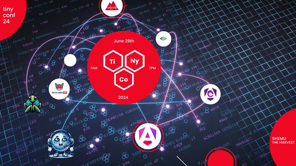 Happy to announce that the CFPs for #TinyConf24 are open. Conf is set for June 28th and CFPs close June 14th but please do not delay
sessionize.com/angular-tiny-c…