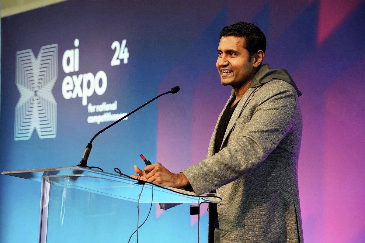 scsp_ai's tweet image. Today, @ssankar, CTO @PalantirTech, took the stage at the #SCSPAIExpo2024 to discuss how the AI revolution is not something you can think your way through: you have to actually act on.

#SCSPAIExpo2024 #SCSPTech