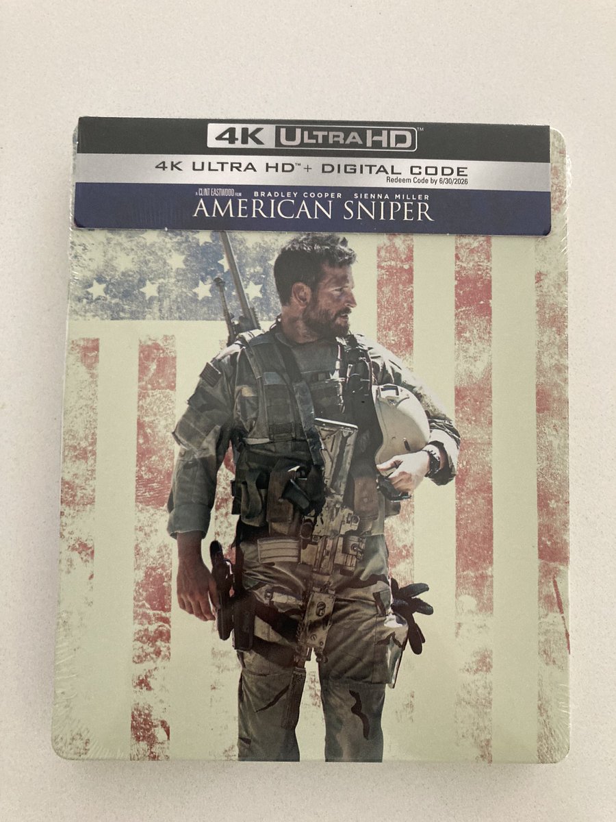 New arrival! #4K #UHD #HDR #Steelbook #AmericanSniper