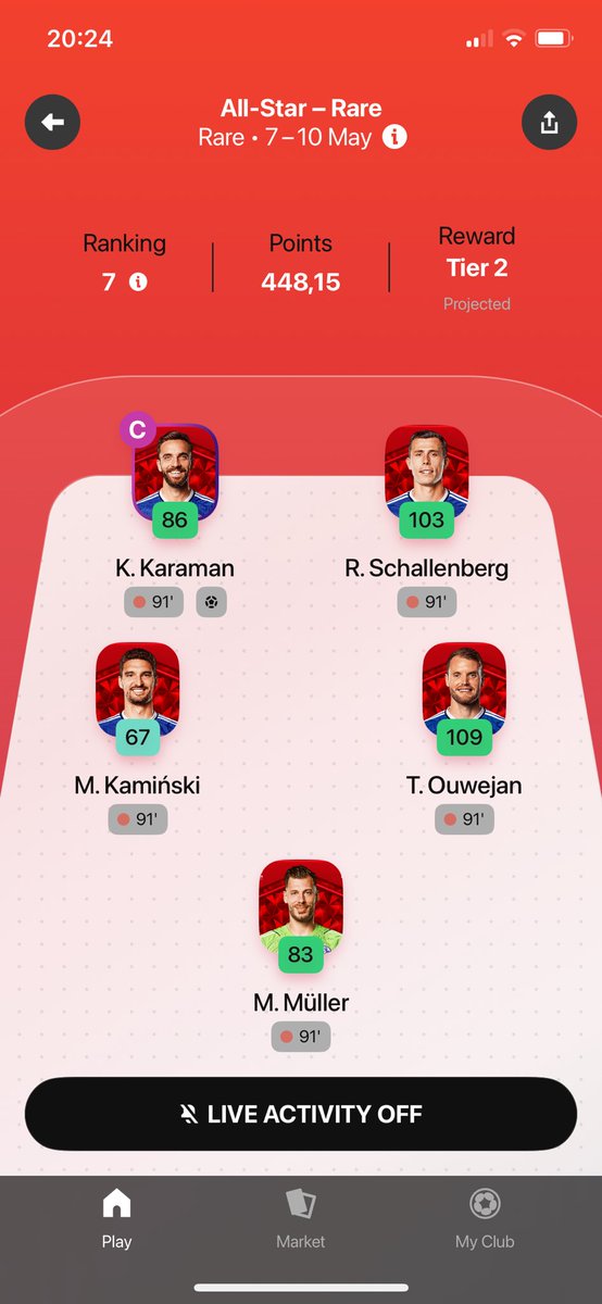 jortfct's tweet photo. @nivekm13 @Sorare Letsgoo! https://t.co/rNGBIhmE7G