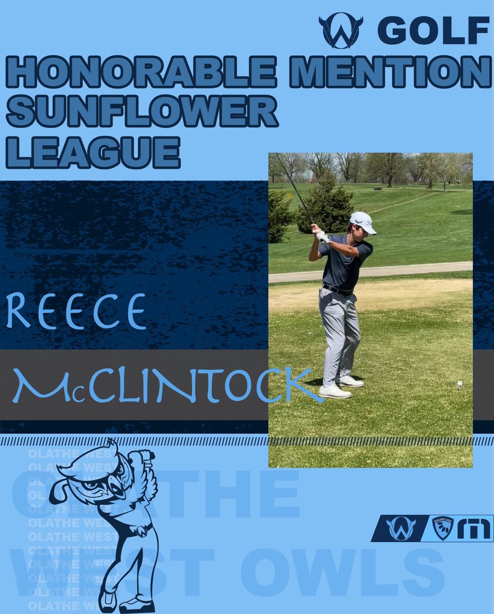 First year on Varsity and a Honorable Mention. Great job @Reece031907