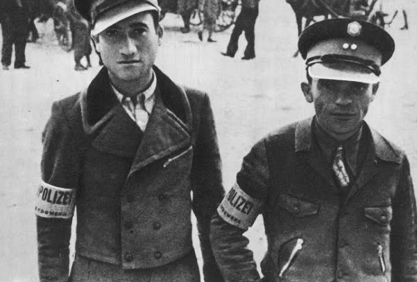 .@jewishcouncilAU naive, misguided or foolish ? ‘Jüdischer Ordnungsdienst’ - ‘Jewish Police’ - a group of “misguided individuals” who ‘policed’ Warsaw ghetto during Holocaust Ultimately, in Sept 1942 the majority of Jüdischer Ordnungsdienst were deported to Treblinka & murdered