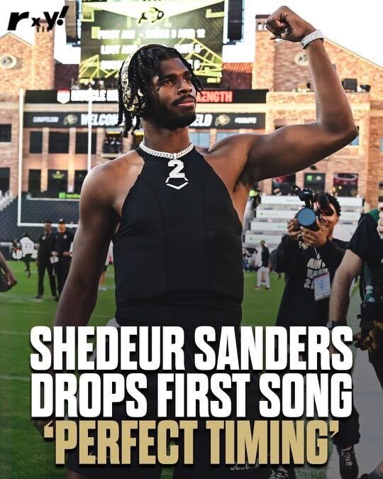 Colorado QB Sheduer Sanders drops his first song ‘Perfect Timing’👀