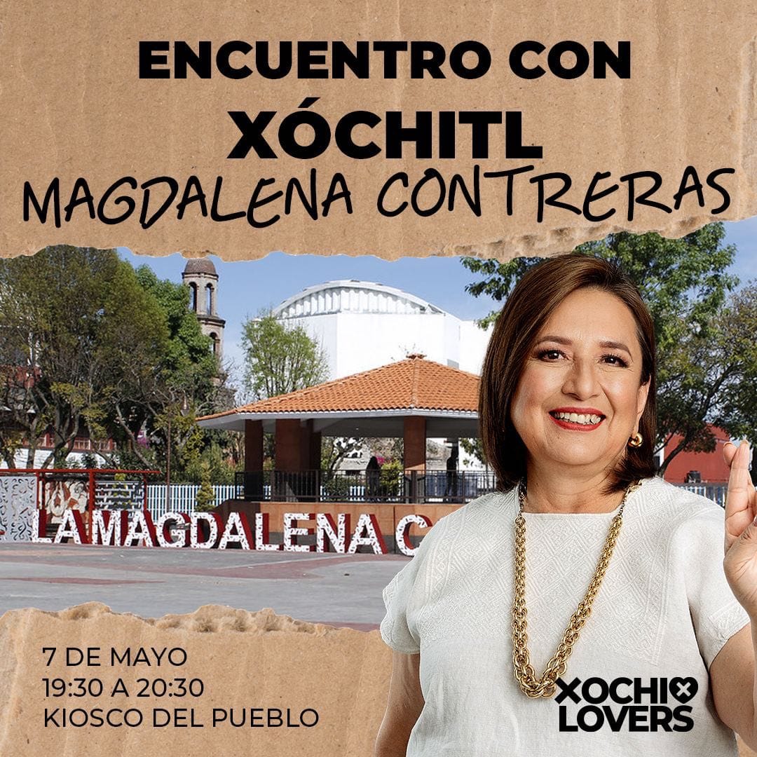 @XochitlGalvez dentro de unas horas, estará en tierras Contrerenses. @ErnestoAJ29 será su anfitrión. Un encuentro con los habitantes , la ciudadanía y los militantes de la Vida, Verdad, Libertad y Prosperidad. Te esperamos!! @xochilove_rs @AccionNacional @PRI_Nacional @PRDMexico