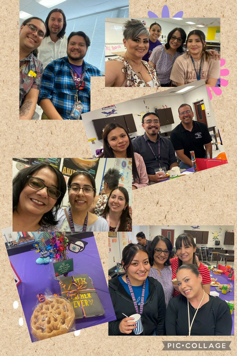 Love celebrating our Science Teachers! Thank you for going above and beyond for our students! 🥼🔬🧬🧪 ice cream 🍨, pizza 🍕 teacher journal📔 and buñuelos deliciosos! 🫶🏻🍎
#inittowinit @Desigo13 @CCarmona_EHS @Gibbysoccer