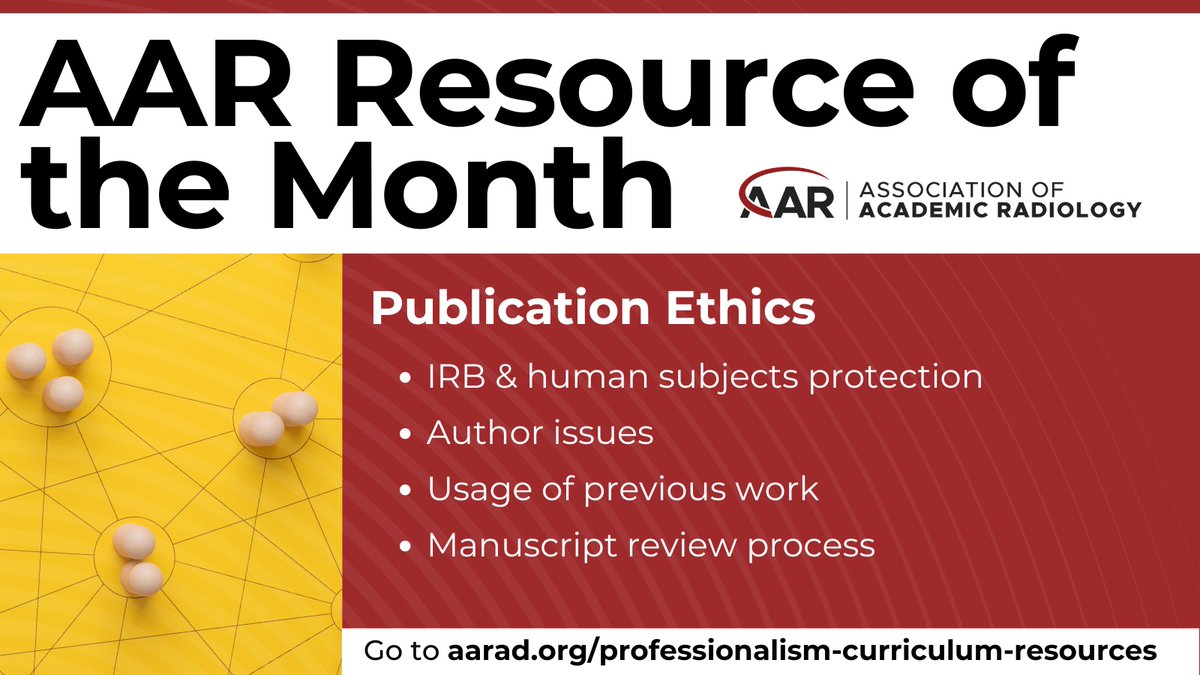 Discover a wealth of knowledge and support designed to elevate your professional growth and success. aarad.org/publication-et… #AARad #radiology #RadEd #MedEd #research