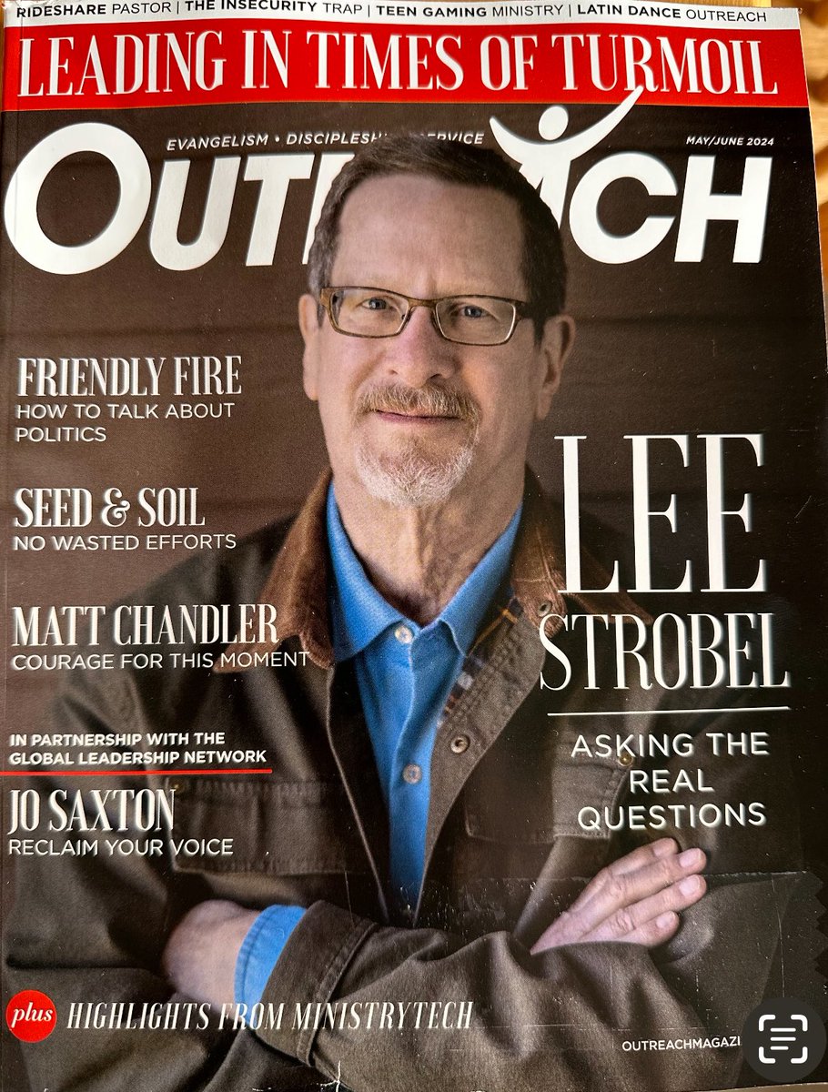 Thanks to Outreach magazine for interviewing me about the importance of apologetics in contemporary evangelism. Outreach is a vital resource for churches as they seek to reach their community with the Gospel.