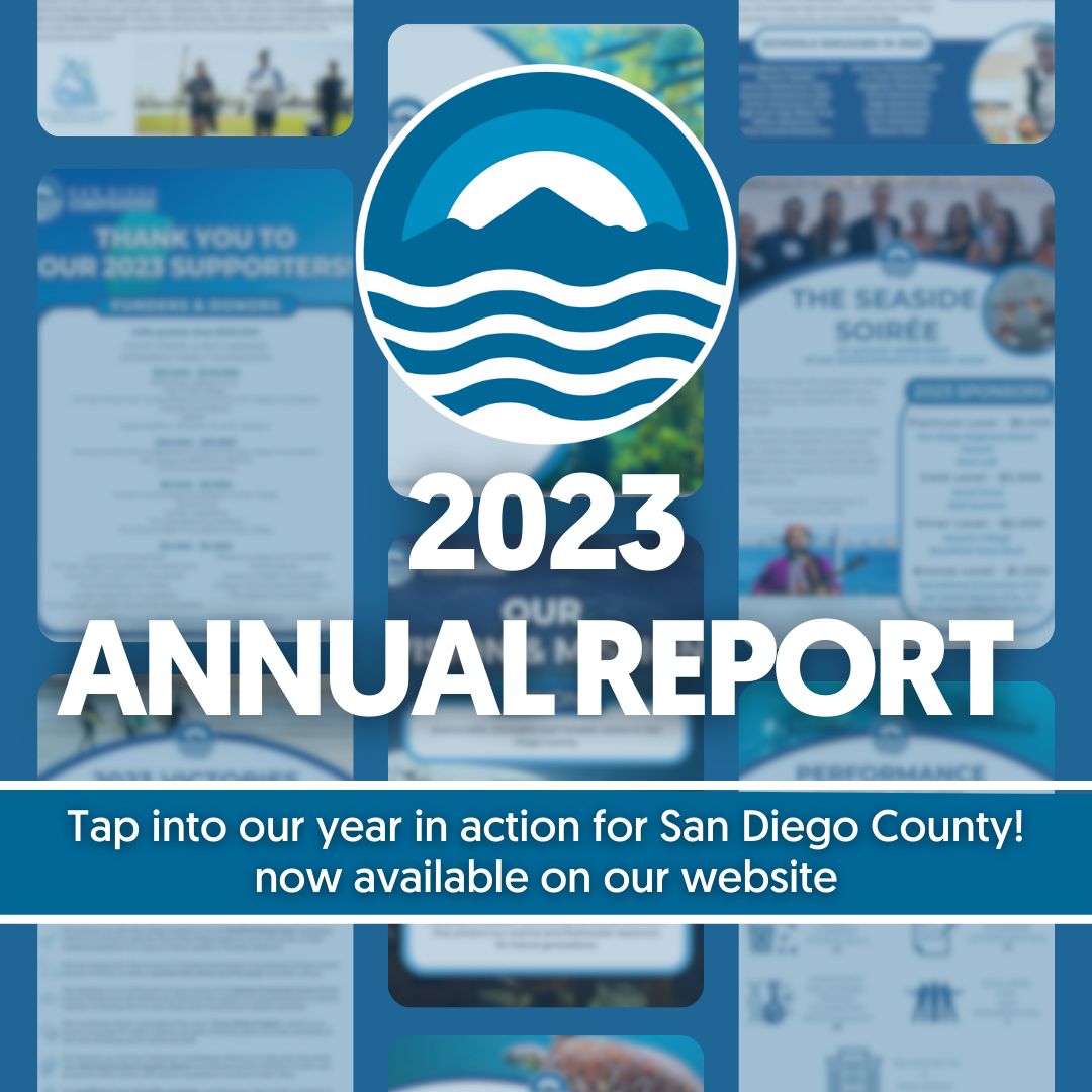 🏄🏻‍♀️Dive into our impact! San Diego Coastkeeper proudly presents our 2023 Annual Impact Report.

💧👉Click below to read the report and be inspired! bit.ly/4btY3UA