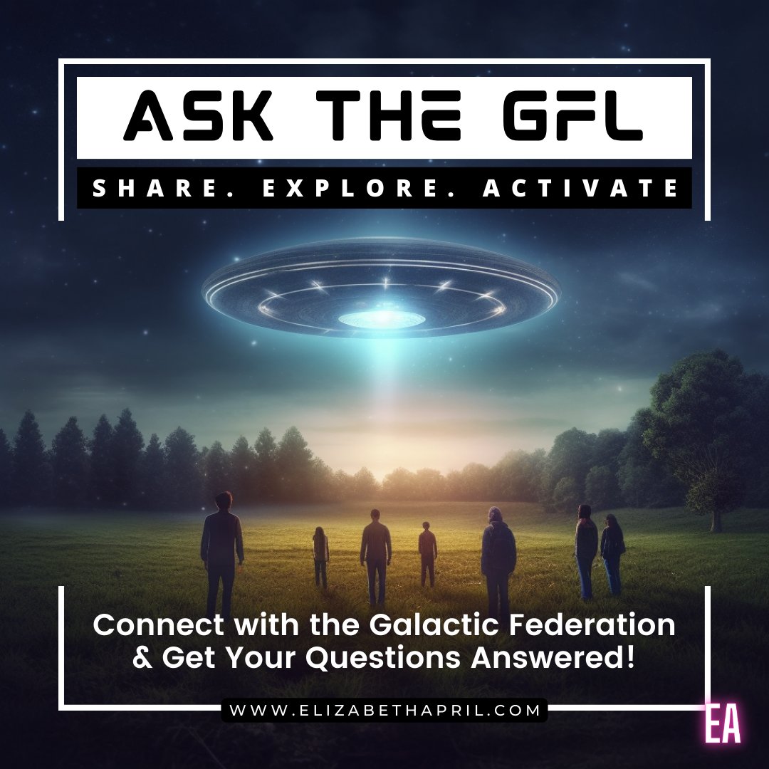 🌌 Curious about the Galactic Federation? Join the Ask The GFL Community Forum! Post your cosmic questions and be part of something out of this world! 🌟👽 #elizabethapril smpl.is/898aq