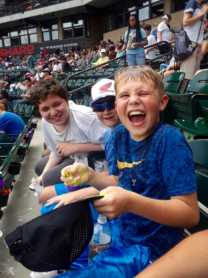 It's such a blessing to be with child #2 at the DASH today.  It's hard to believe it's been 6 years since I was at the same place with child #1.  #mamslife #oldlady