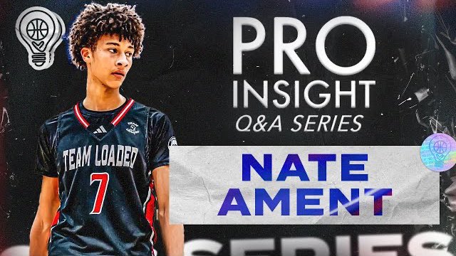 Pro Insight Q&A series: Nate Ament 🔗youtu.be/IjxewRbNSGM