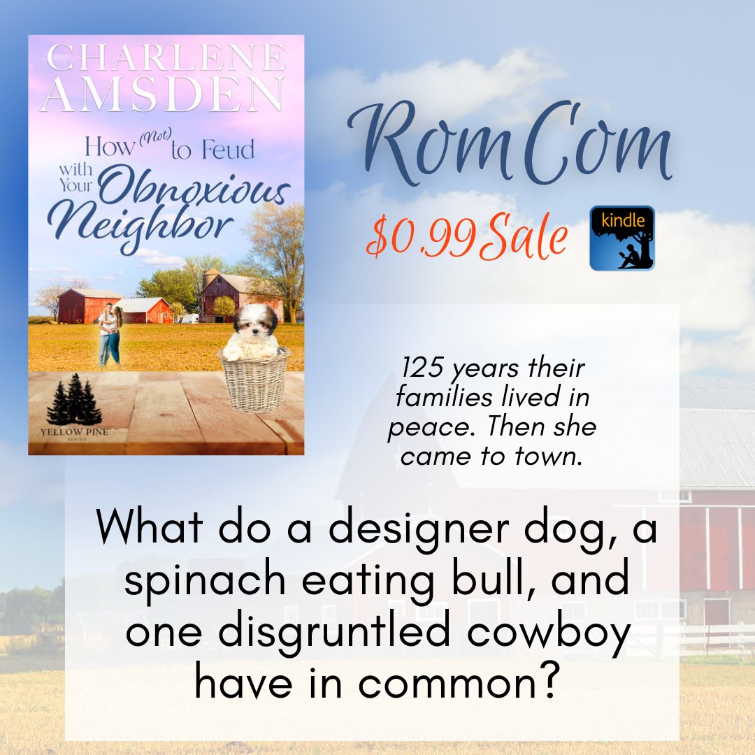 How (Not) to Feud With Your Obnoxious Neighbor by Charlene Amsden buy.bookfunnel.com/ix8kqiajf5?tid… #inspirationalromance #romancereads #romcom #christianromance #kindle #amazon #bargainbooks