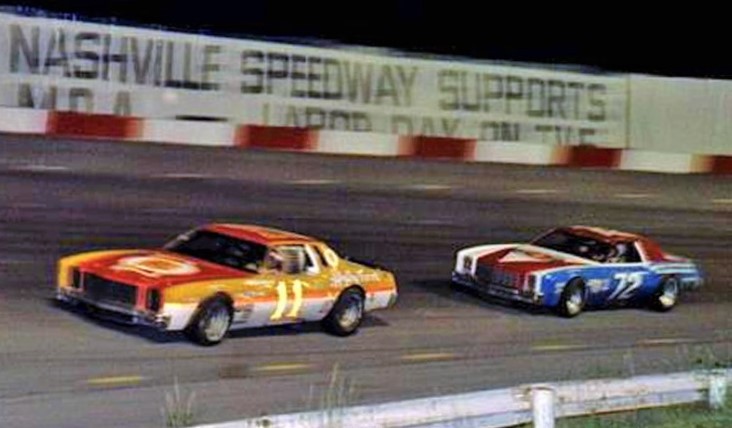 Benny Parsons won the 1977 Music City USA 420 at Nashville 47 years ago today. 🏁 #BP and Cale Yarborough led all but 2 laps. It was the second straight Winston Cup win at Nashville for #BP. #NASCARLegends 🏁