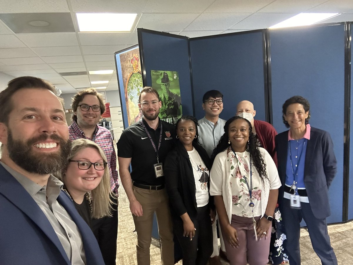 Teacher Appreciation Day started with three novice teachers &amp; leaders from First State Military Academy to learn more about their experiences with the <a href="/DEDeptofEd/">DE Dept of Education</a>  induction program led by <a href="/DEMentoring/">Tiffany Green</a> in #EdExcel 👍 @AngieSocorso