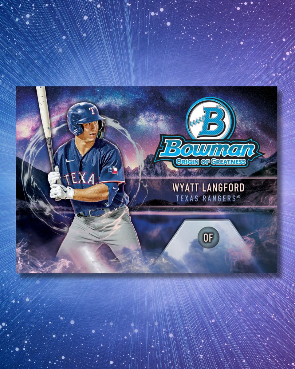 𝗙𝗜𝗥𝗦𝗧 𝗟𝗢𝗢𝗞: Origin of Greatness…the toughest insert to pull in 2024 Bowman.
