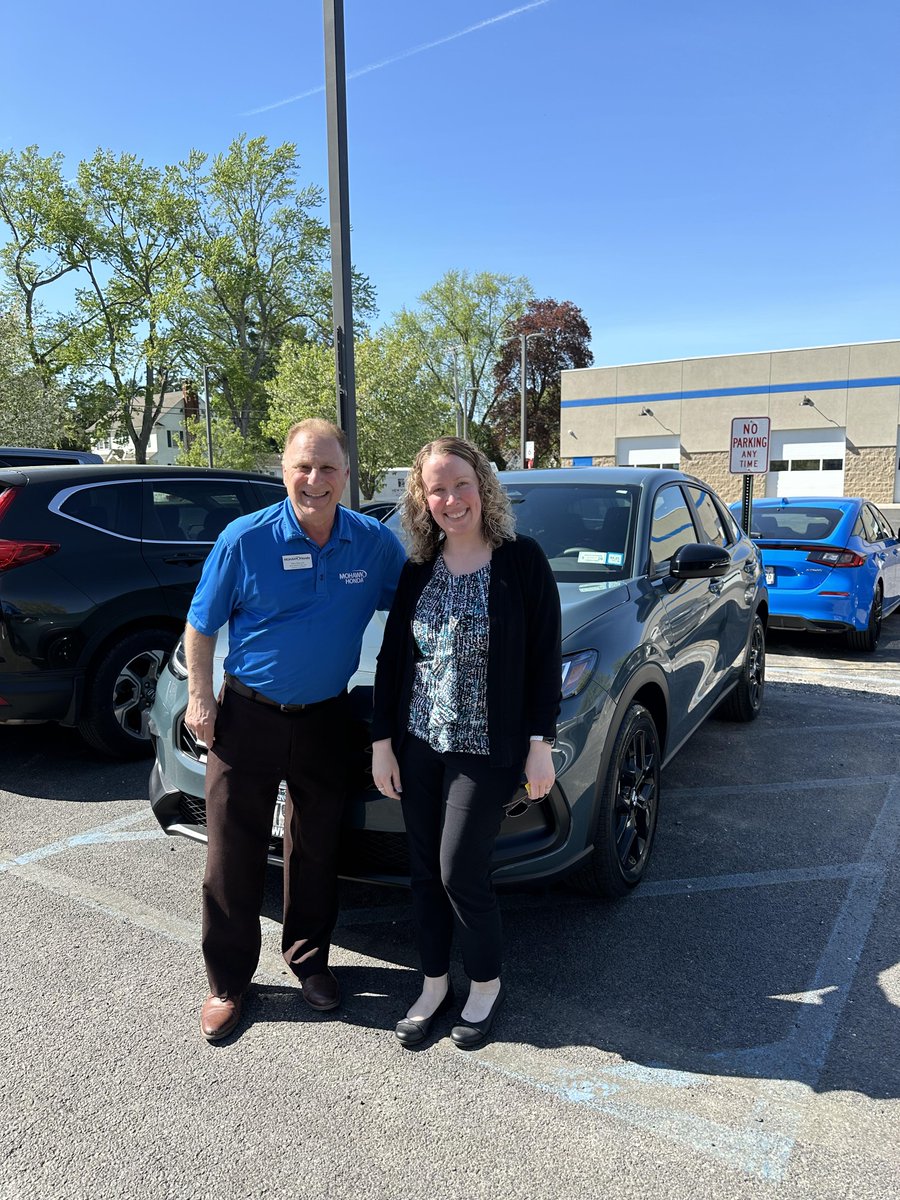 NEW CAR Wednesday!!🚗💥!Welcome one and all to the Mohawk Honda Family! We are proud to go out of our way to please you💯🎊! 
See our Full Inventory: mohawkhonda.com/new-vehicles/
.
#MohawkHondaFamily #KingOfTheSouth #Mohawk #Honda #BlueStage #Prologue #HondaCRV #HondaHRV