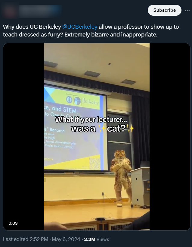 This is your quick reminder that 'furry' is the term the right-wing uses to say 'transgender', and has been for years now.

And they use 'furries in school' to both attack gender nonconformity and educational accommodation 'cuz they can't ever say what they mean.