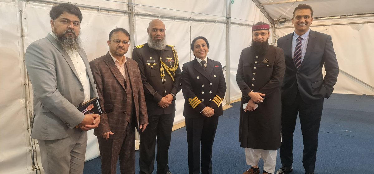 BawaSohail's tweet photo. It was a pleasure to attend the first ever Royal Navy event today at  Pakistan High Commission, London. I see huge career opportunities for young professionals to join them in serving the community. I encourage everyone to support them in their endeavours. GREAT WORK!#RoyalNavy https://t.co/CR9vSKVCCc