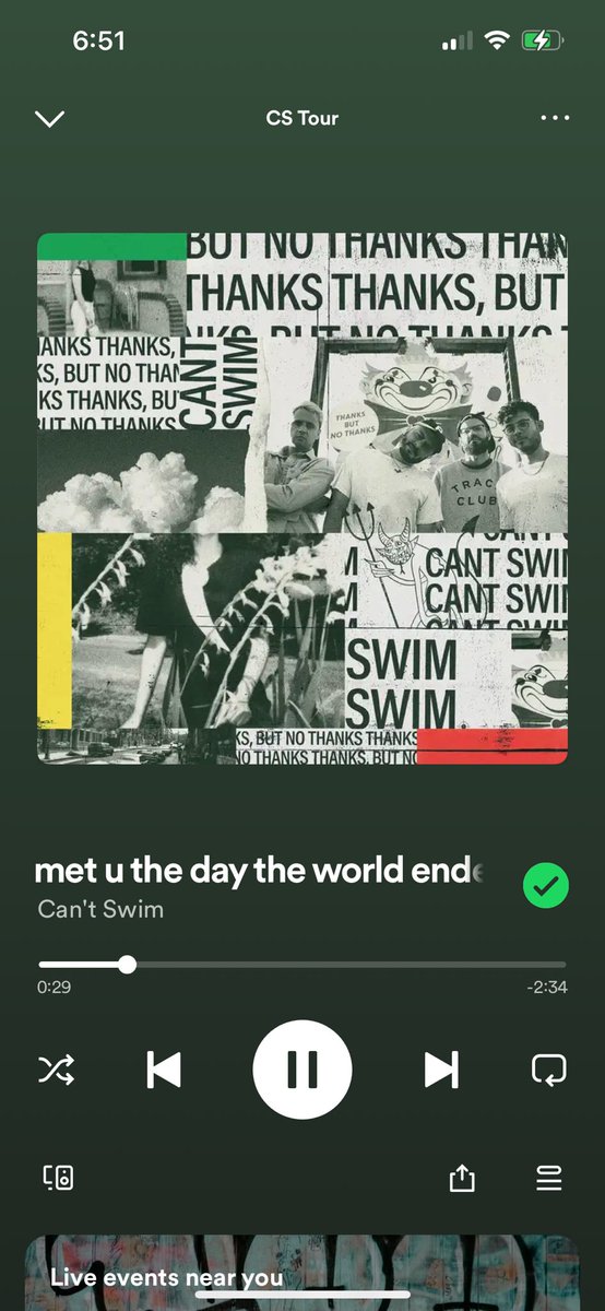 Just made a playlist of the setlist <a href="/cantswim_/">Cant Swim</a> dropped 👀 Hyped to hear this one live 🤙🏻
