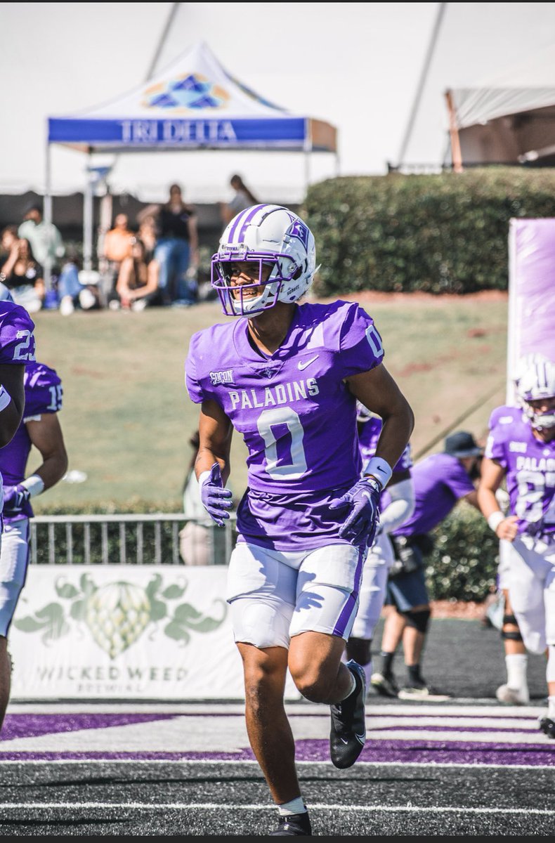 After a conversation with <a href="/DrewDudzik/">Drew Dudzik</a> I am extremely blessed to receive my 20th offer from <a href="/PaladinFootball/">Furman Football</a> ! <a href="/RamsFootballNC/">Rolesville Rams Football</a> <a href="/RRACKLEY9/">Coach Ranier (Rack) Rackley</a> <a href="/TheDanteJones/">Dante Jones</a> <a href="/mpholderman/">Mike Holderman</a>