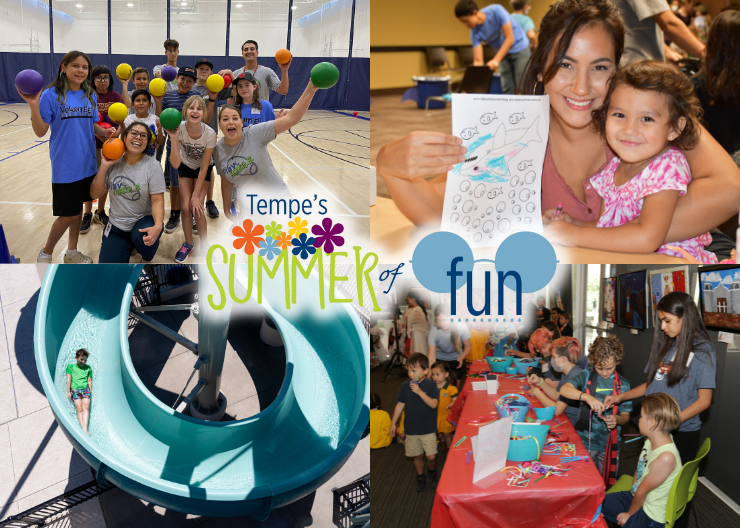 We have lots of awesome programs, events and activities to help you have the best summer ever! Every other week, we'll dive into what's coming up for the whole family through our Summer of Fun newsletter. Check out our first edition: mailchi.mp/tempe/introduc…