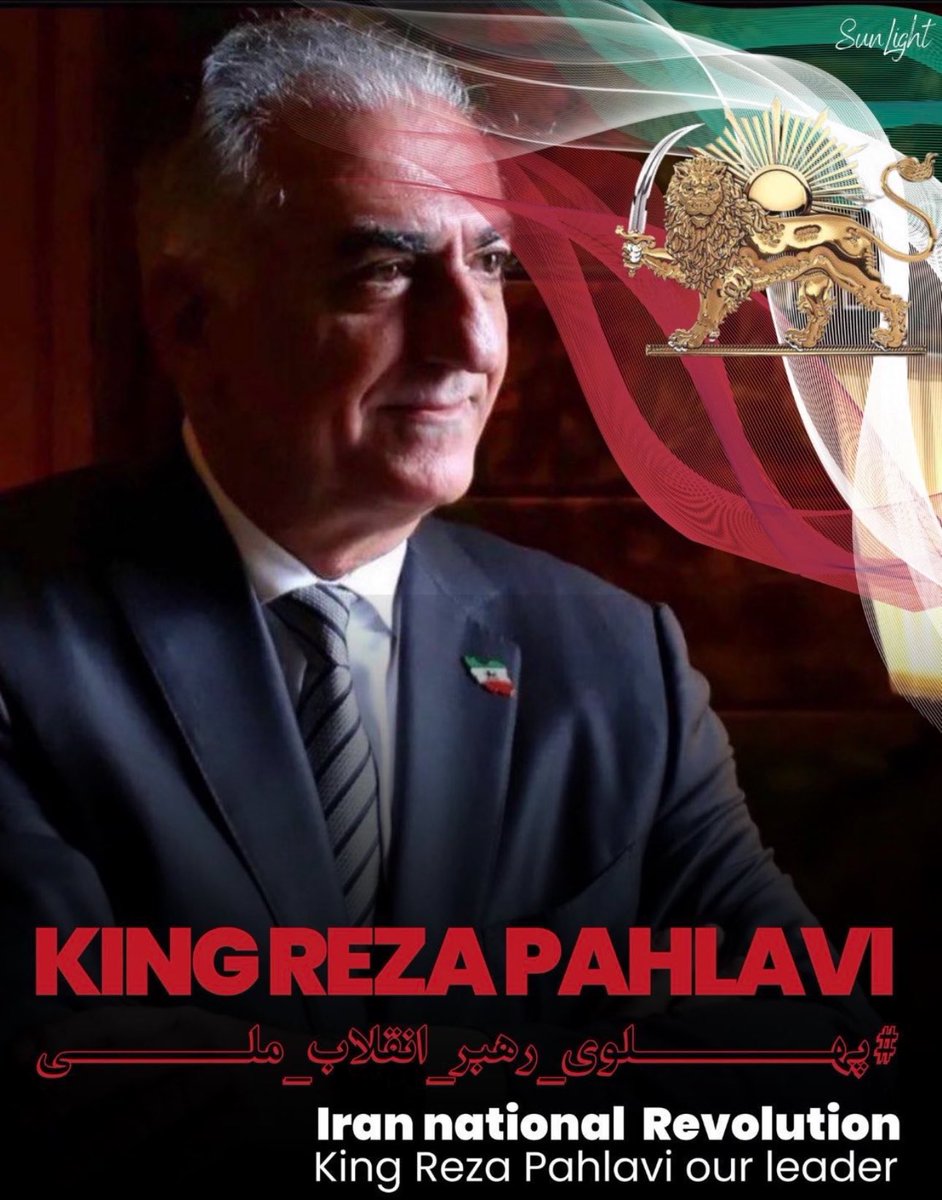 @i24NEWS_FR @PahlaviReza Long live the King 👑 
#KingRezaPahlavi‌ 
#IraniansStandWithIsrael 
#IRGCterorrists 
#IRisnotIran
