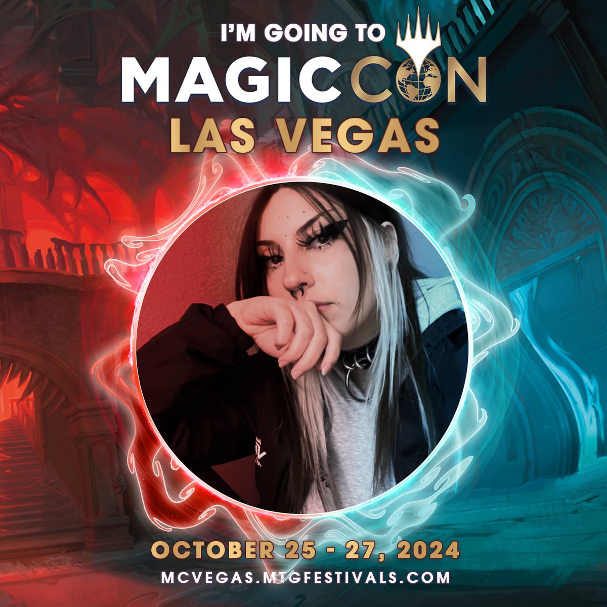 ya girl is headed to #MCVegas! massive thanks to @wizards_magic for this opportunity and i can't wait to see you all there!