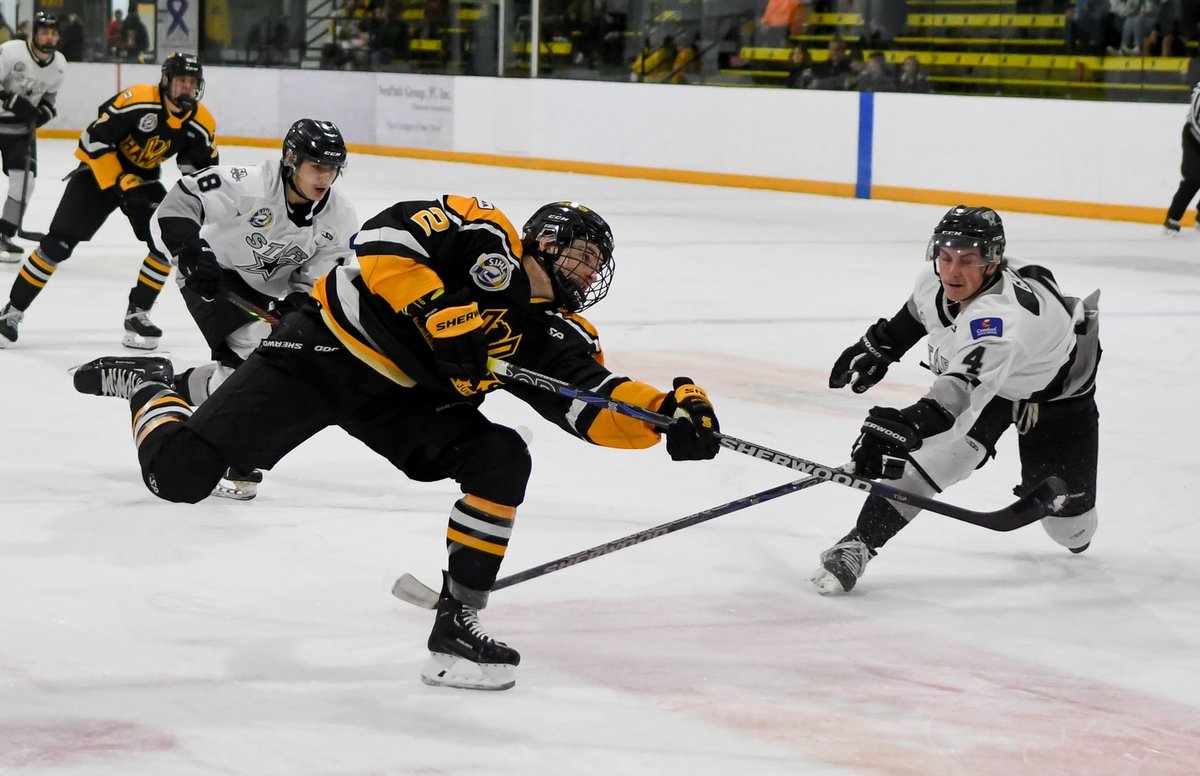 Congratulations to Landon Pappas on being selected in the 14th round (Phase II) of the <a href="/USHL/">USHL</a> Draft today by the <a href="/FargoForce/">Fargo Force</a>.

The rookie defenseman from Airdrie, Alta. was a force for us scoring six goals and adding 23 assists last year!

📸|Rhesa/Richard Petersen