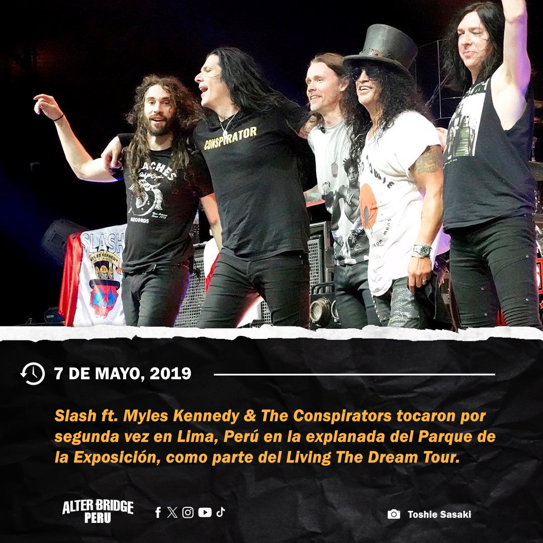 Alter Bridge Perú tweet media