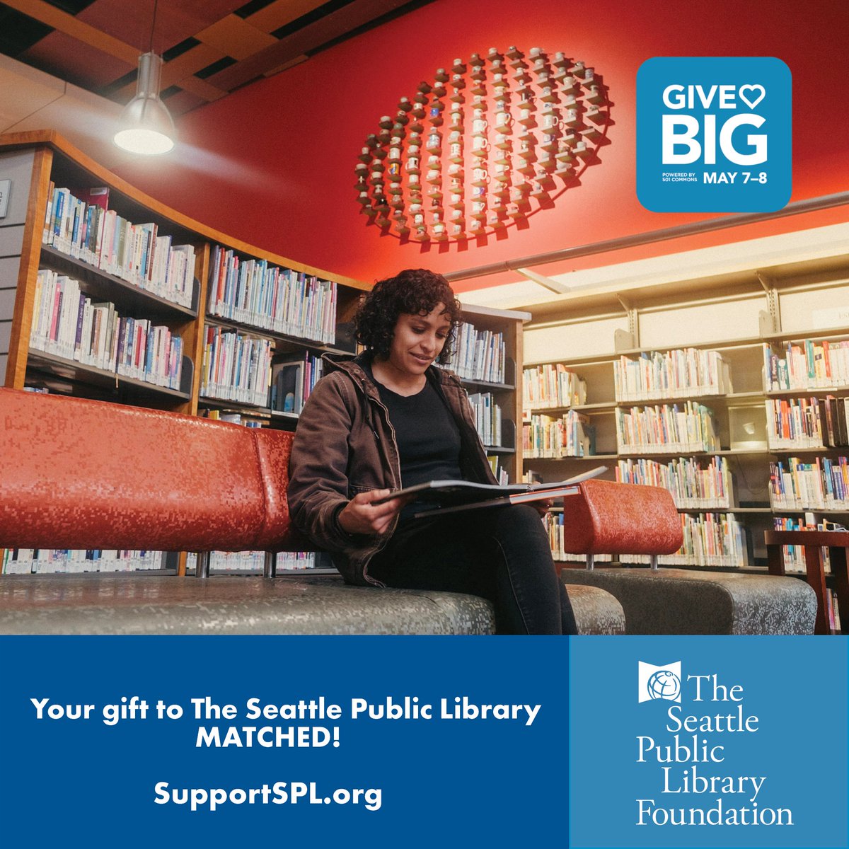 Seattle Public Library Foundation tweet media