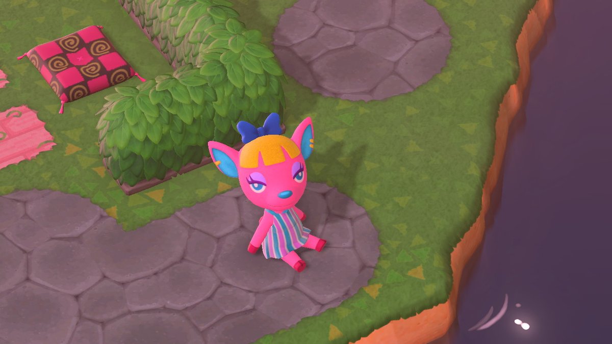 rosegoldhiips's tweet photo. What a fashion icon #Fuchsia #AnimalCrossing #ACNH #NintendoSwitch https://t.co/nA29lEcu3T