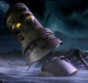 pyxae's tweet photo. hes so scary he reminds me of the fuckass robot from sharkboy and lavagirl 😭 #hades #hades2 https://t.co/6dbGy15Lb6
