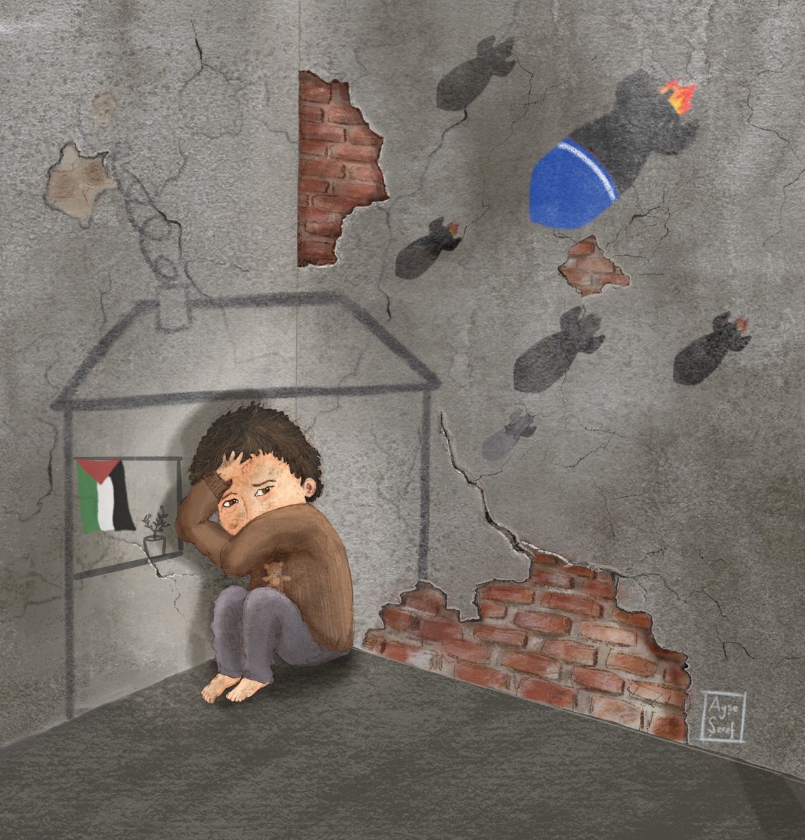 Bunu görünce bakalım rahat uyuyabilecek misiz?#getoutofrafah