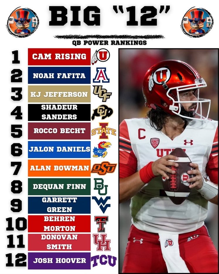 Here’s a list, and me likey. #GoUtes