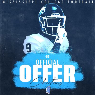 Blessed to receive offer from Mississippi college ✅ #Gochoctaws
