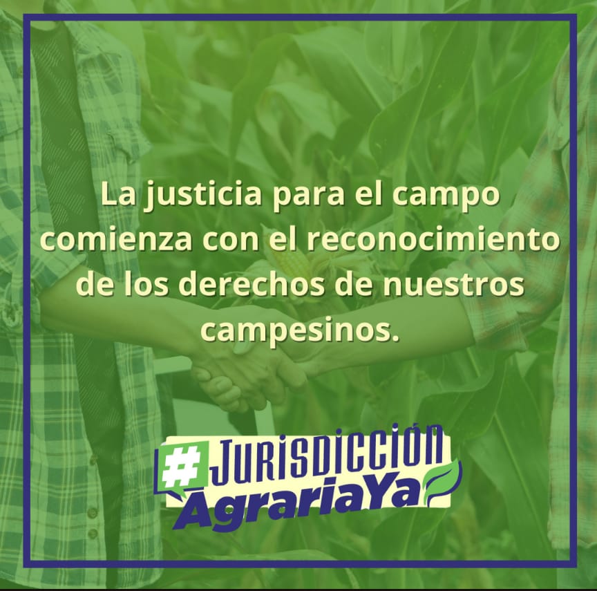#JurisdiccionAgrariaYa este proyecto de ley ordinaria y estatutaria de la Jurisdicción Agraria es clave para la justicia rural en nuestro país #colombia