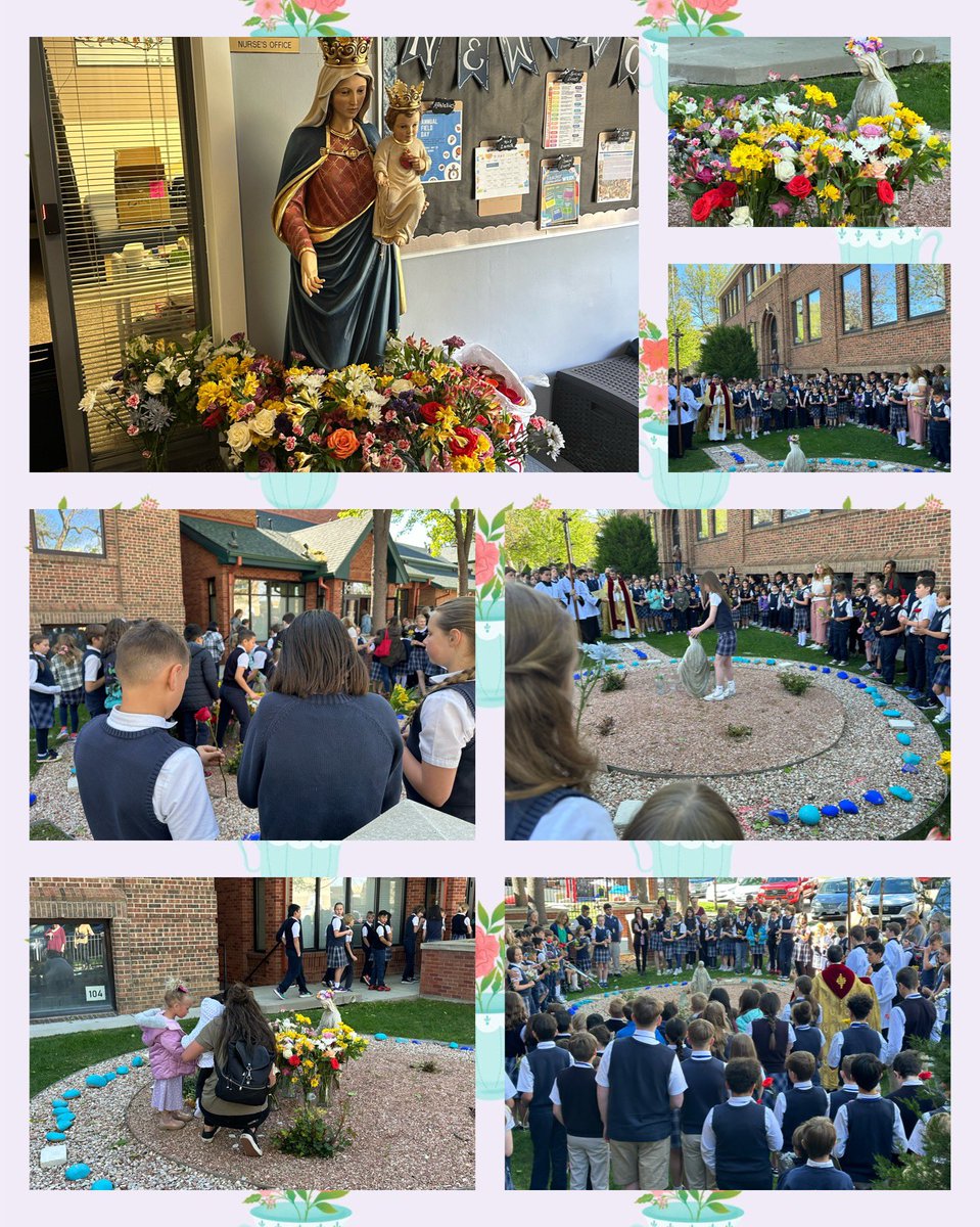 Today, we celebrated our Blessed Mother with our May Crowning. Mary, Queen of the Universe, pray for us.