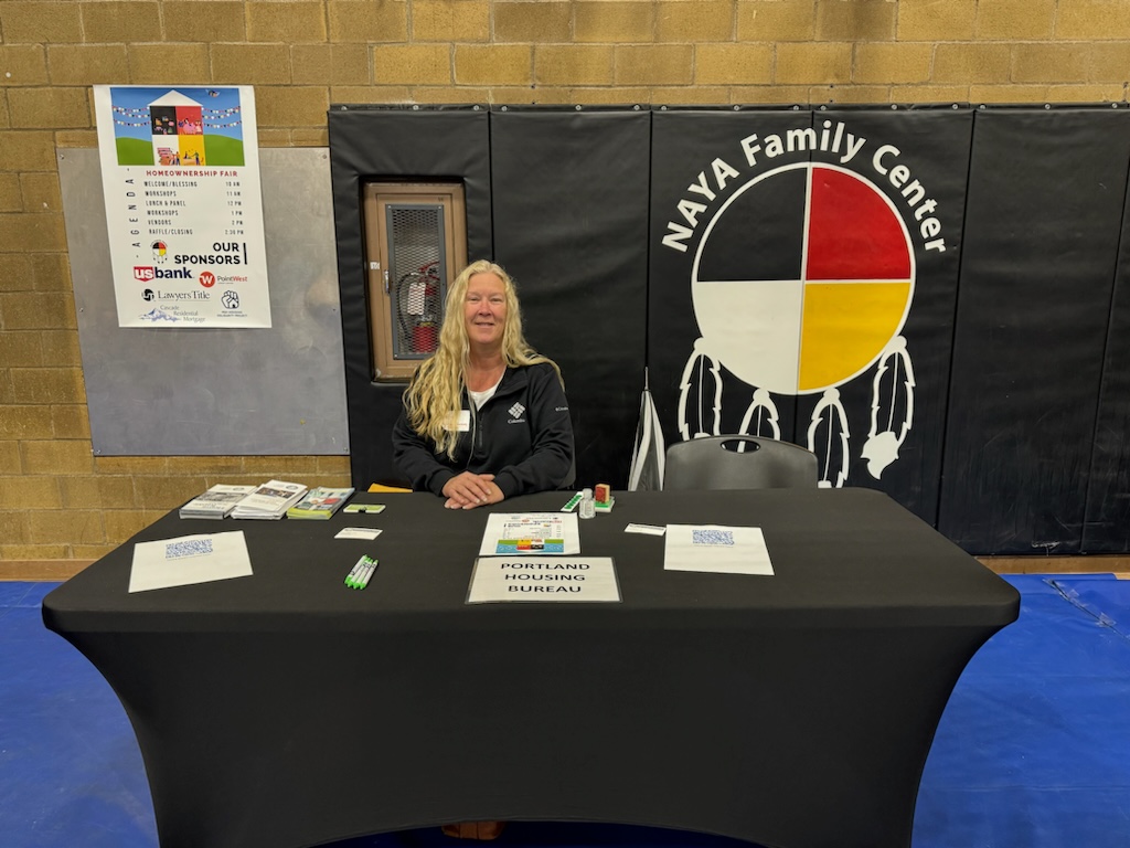 We've been having a great time participating in community events lately and sharing information about our programs with Portlanders! We recently visited @NAYAFam's annual Native American Housing to Homeownership Fair and the Cully Community Resource Fair hosted by @HaciendaCDC.