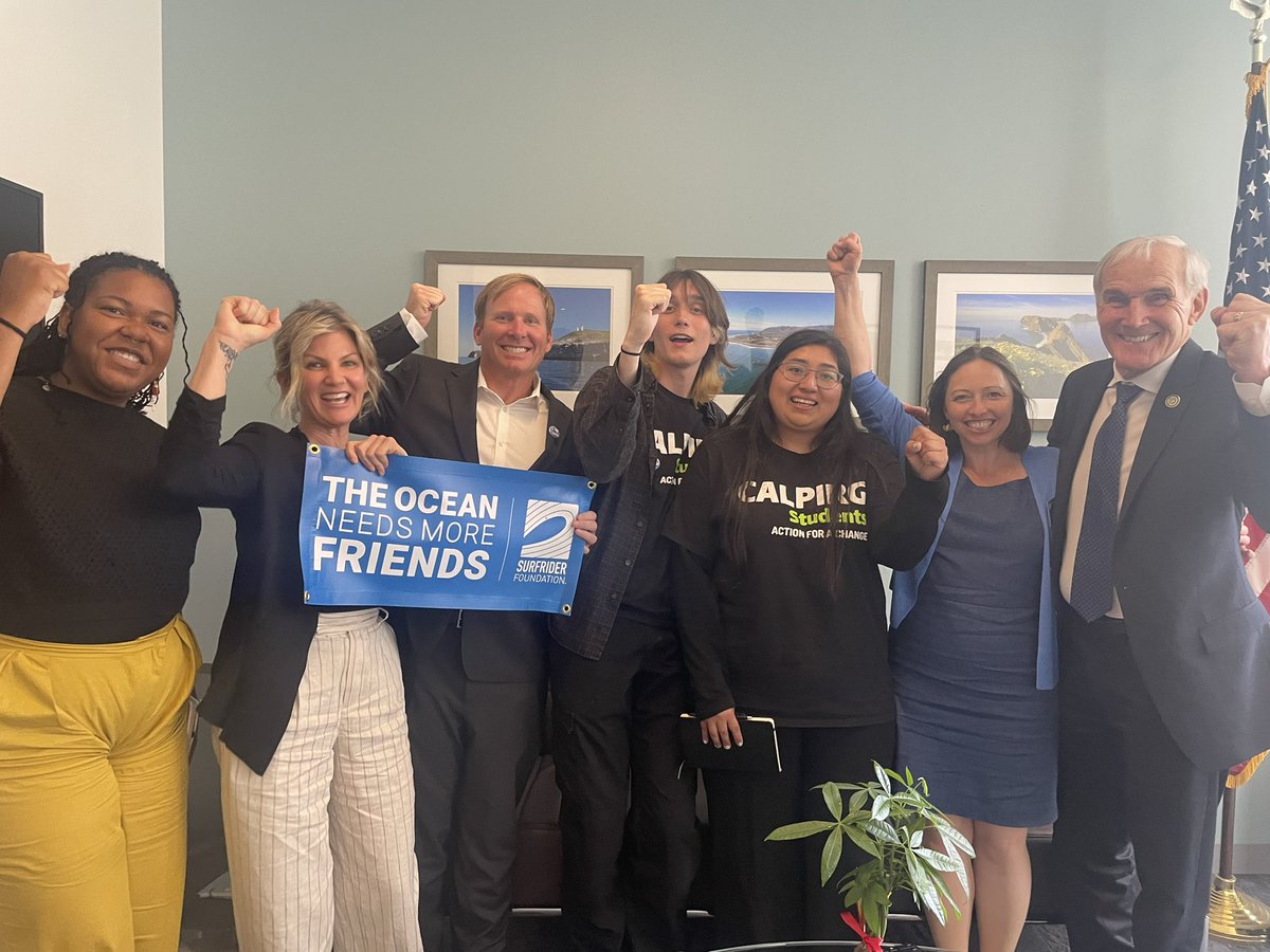 Thankyou @asmstevebennett for your leadership to protect the ocean! Let’s do this! 🌊🐳🦦#CaliforniaOceanDay @Surfrider_CA @EnvCalifornia @CALPIRGStudent @EDC_Action