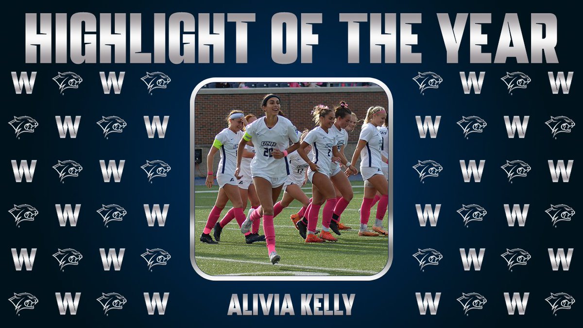 Alivia Kelly brings home the Highlight of the Year Award for her GWG off a free kick from the 30-yard line! #WESPYS24 | @UNHWSOC