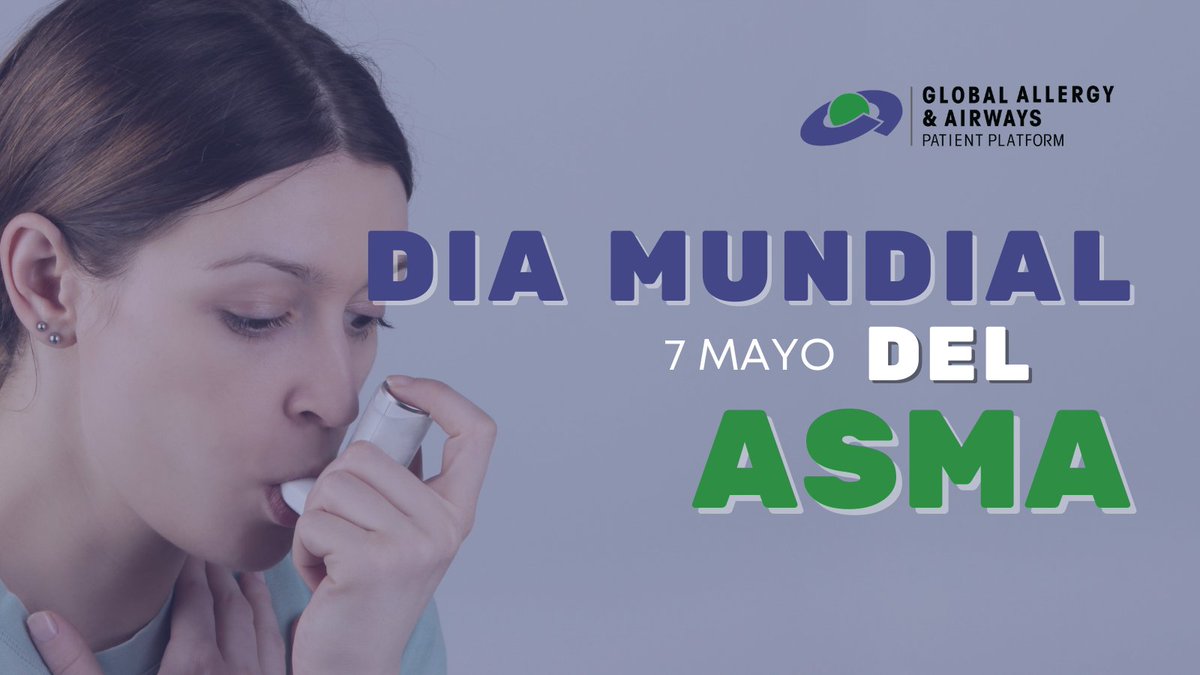 Hoy es el #DíaMundialDelAsma. 🌐✨ Es hora de alzar la voz por una mejor atención y comprensión del asma. Hagamos que cada respiración cuente. #ConcienciaSobreElAsma #SaludParaTodos