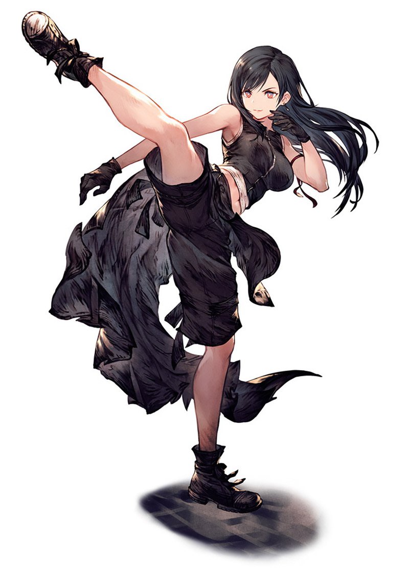 I love Tifa's Advent Children outfit. This art is 🔥🔥🔥