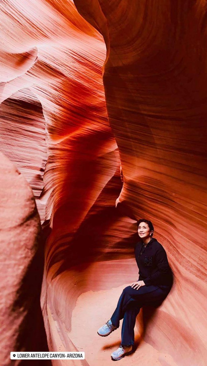 Bumisita ang Angat Buhay Chairperson sa Lower Antelope Canyon lagpas doon sa napakagandang Grand Canyon National Park para mapakita ang kagandahan at rock formations na patok sa mga lokal at banyagang turista sa Arizona.
