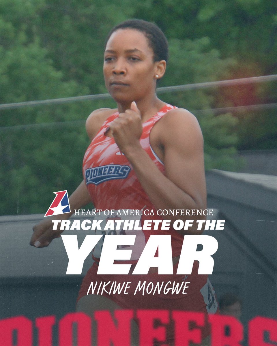 🏃‍♀️Congrats Nikiwe Mongwe, named @HeartSportsNews Female Track Athlete of the Year! #FearTheNeer