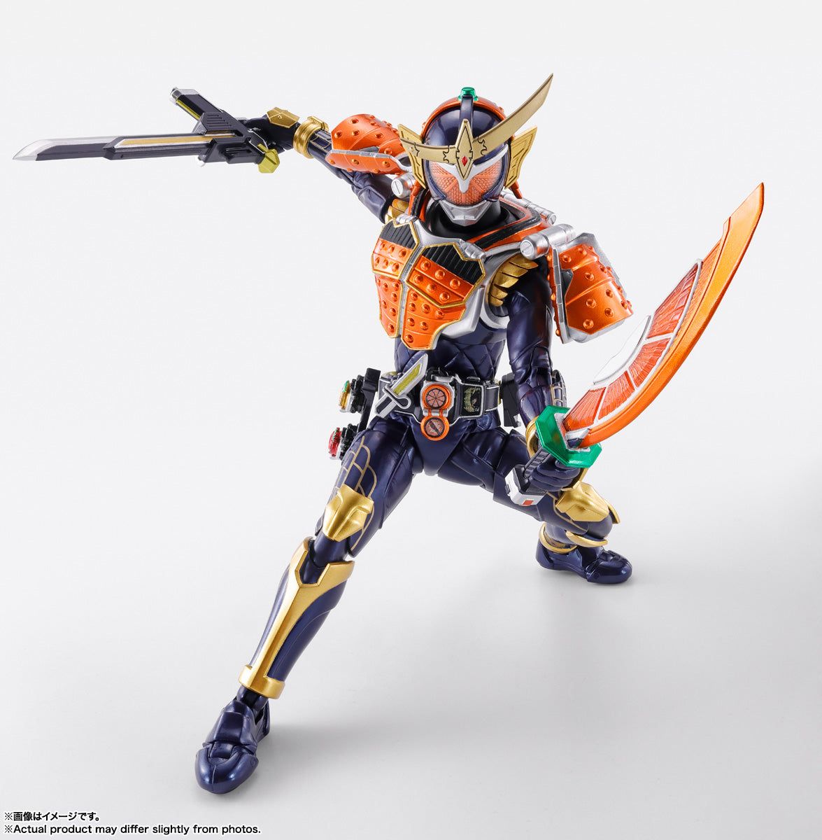 ICYMI: #SHFiguarts Shinkocchou Seihou #KamenRider Gaim Orange Arms is set to drop later this year! Preorders available here: buff.ly/3WxAZjv