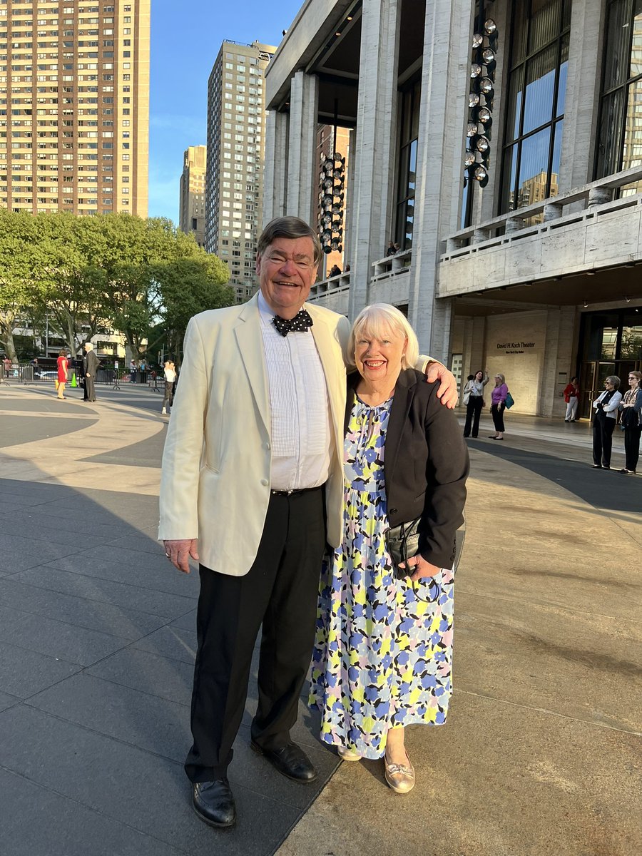 At the @MetOpera for “Butterfly “.