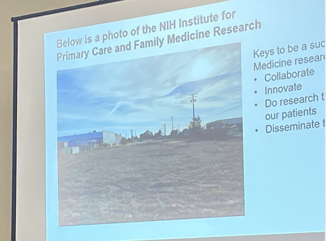 Hilarious photo from @STFM_FM Curtis G. Hames Research Award winner Dr. Mark Ebell #AN24 It's time to 👏 invest in 👏primary care👏. Studies have shown again and again- investment in primary care = better health outcomes. ❤️